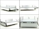 Eduard Dreiseitenkipper 180x330cm 3,5 t| E+Not Handpumpe|Rampen|Stützen|30cm Bordwand – Bild 10